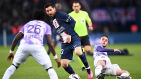 Lionel Messi lors de PSG-Toulouse, 4 février 2022