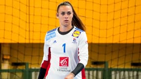 Laura Glauser avec la France en avril 2022