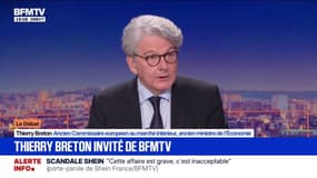 Scandale Shein: pour Thierry Breton, ancien ministre de l'Économie, si la marque souhaite venir en Europe, "il faut respecter les règles"