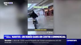 "C'est juste pour les réseaux sociaux et pour faire le buzz", déplore un commerçant présent lors d'un rodéo dans un centre commercial près de Nantes