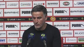 Rennes 1-2 Nice : "Concentration, efforts, solidarité", coach Galtier veut le même visage à domicile