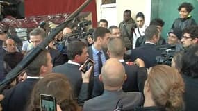 Valls chahuté à Moirans