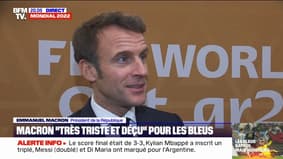 Emmanuel Macron: "C'est une des plus grandes finales de Coupe du monde"