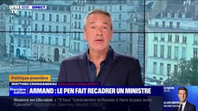 ÉDITO - "Si chaque fois que Marine Le Pen éternue, Michel Barnier l'appelle pour lui tendre un mouchoir, ça risque de beaucoup tousser"