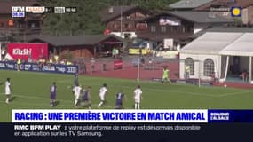 Première victoire en match amical pour le Racing club de Strasbourg