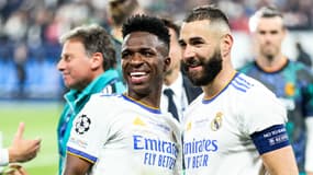 Vinicius JUNIOR et Karim BENZEMA 