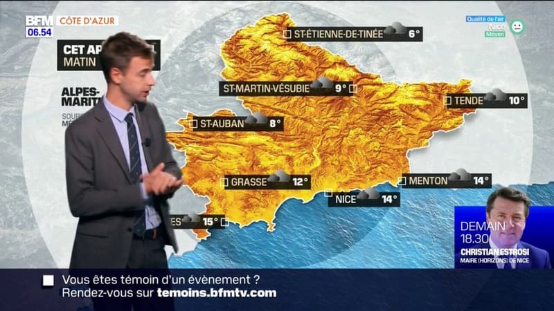 Météo Nice: retour des nuages et de la pluie ce jeudi