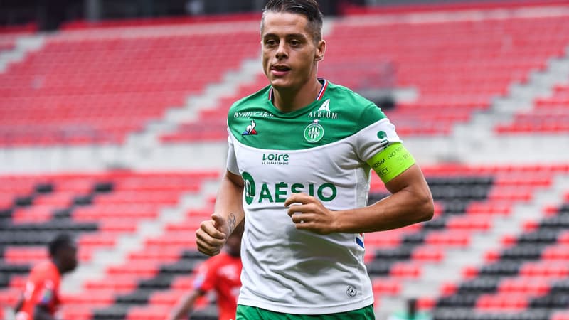 Mercato: Romain Hamouma rempile un an avec les Verts