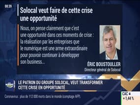 La France qui résiste : Le patron du groupe Solocal veut transformer cette crise en opportunité - 13/04