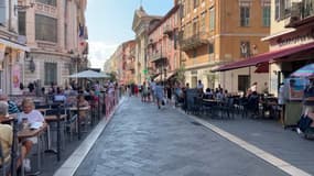 Les vacances ne sont pas encore finie à Nice avec encore beaucoup de vacanciers présents