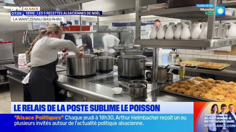 La Wantzenau: le chef du Relais de la Poste sublime le poisson pour les fêtes