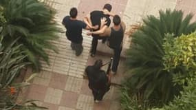 L'arrestation des ravisseurs présumés, le 6 septembre dernier.