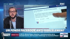 Un fonds Facebook anti-harcèlement