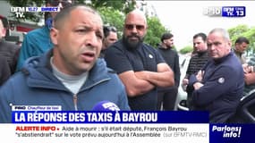 "M. Bayrou, ce matin, nous a abasourdis": les déclarations du Premier ministre n'ont pas réussi à calmer la colère des taxis