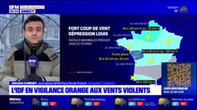 L'Île-de-France est en vigilance orange en raison des vents violents
