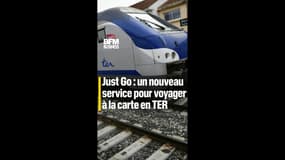 Just Go : un nouveau service pour voyager à la carte en TER