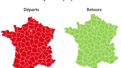 Nouvelle journée classée rouge par Bison Futé.