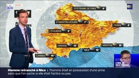 Météo Côte d’Azur: un temps couvert avec des averses parfois fortes, 17°C à Tende et 23°C à Cannes