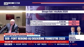 Thierry de la Tour d'Artaise (Groupe SEB) : Fort rebond au deuxième trimestre 2020 pour SEB  - 25/02