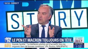 Sondage Elabe: Marine Le Pen et Emmanuel Macron toujours en tête des intentions de vote