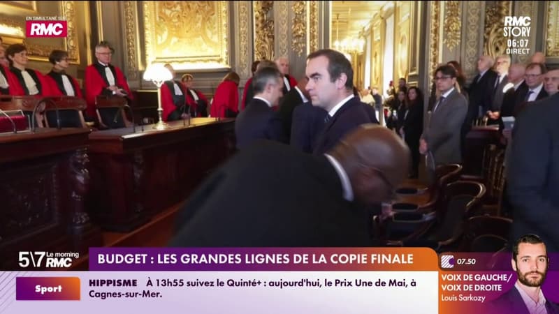 Budget : les grandes lignes de copie finale
