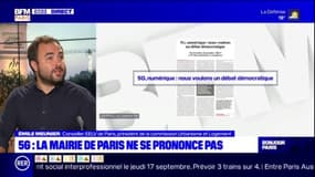 Pour les écologistes de Paris, "la 5G va faire exploser les compteurs" de "consommation énergétique" 