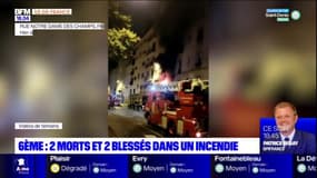 Paris: deux morts et deux blessés dans l'incendie d'un appartement