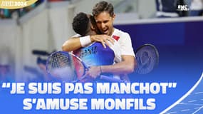 JO 2024 / Tennis : "je suis pas manchot non plus" Monfils s'amuse après sa qualif en double