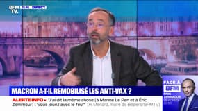 Pour Robert Ménard, les propos d'Emmanuel Macron sur les non-vaccinés sont d'une "rare maladresse" mais "sur le fond, il a raison"