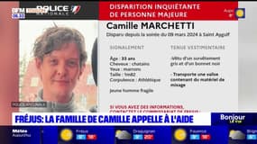 Fréjus: la famille de Camille Marchetti apelle à l'aide
