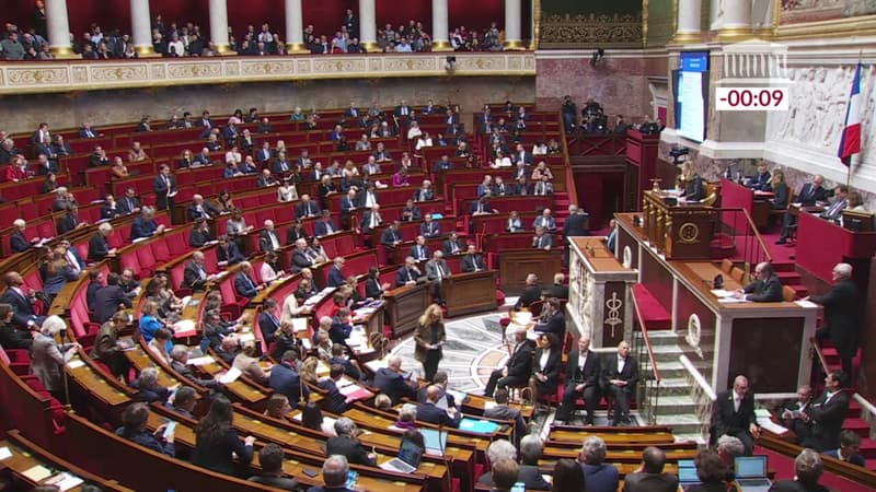 Assemblée nationale: la séance des questions au gouvernement en direct