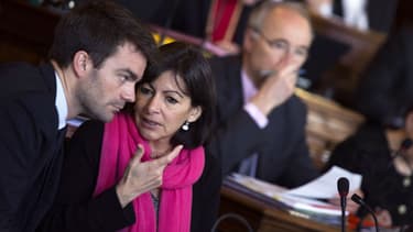 Anne Hidalgo et Bruno Julliard