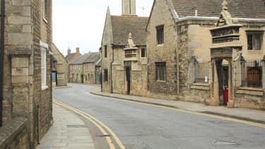 Vue d'Oundle où vivait l'accusé.