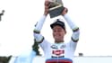 Mathieu van der Poel, vainqueur de Paris-Roubaix pour la deuxième fois consécutive, le 7 avril 2024