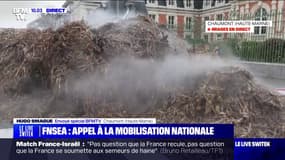 Des agriculteurs se mobilisent devant la préfecture de Haute-Marne