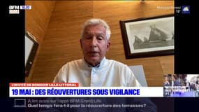 Réouvertures le 19 mai: Philippe Chazelle, président de l'URPS Hauts-de-France, appelle "à continuer à être très prudent"