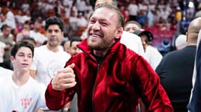 Conor McGregor le 9 juin 2023 à la FTX Arena de Miami