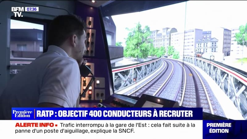 La RATP accélère le recrutement et la formation de 400 conducteurs