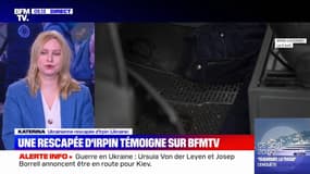 "Même si j'entendais les sirènes, j'avais une forme de rejet de la réalité": cette Ukrainienne, rescapée d'Irpin, témoigne