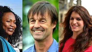 Laura Flessel, Nicolas Hulot et Marlène Schiappa
