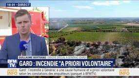 Gard: l'incendie à Générac a une cause humaine et a priori volontaire (parquet)