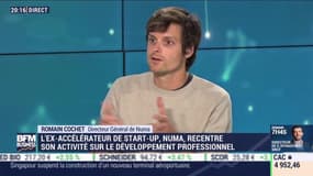 Romain Cochet (Numa) : L’ex-accélérateur de start-up, Numa, recentre son activité sur le développement professionnel - 16/06