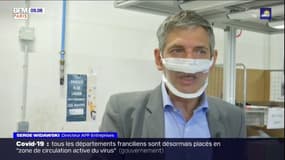 Seine-Saint-Denis: une entreprise fabrique des masques transparents et inclusifs, pour faciliter le quotidien des personnes lisant sur les lèvres