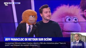 Jeff Panacloc et sa marionnette Jean-Marc sont de retour sur scène dans un nouveau spectacle