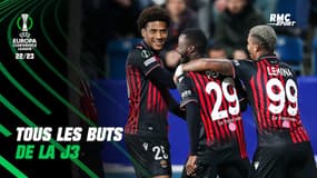 Conference League : Tous les buts de la J3 avec Nice, Villarreal, West Ham...