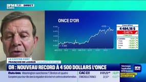 Le coffre-fort : Or, nouveau record à 4 500 dollars l'once - 24/12
