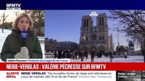 Neige-verglas: Valérie Pécresse invite les Franciliens "à ne pas se déplacer demain matin"