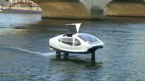 Les Sea Bubbles sont en test sur la Seine cette semaine.