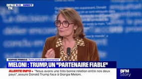 Relations avec les États-Unis: "Partenaire fiable, (...) je n'irais peut-être pas jusqu'à ce terme", affirme Sophie Primas