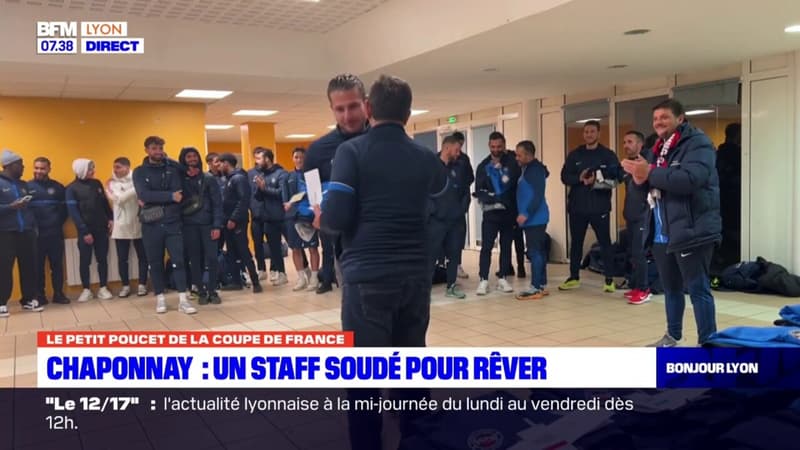 Coupe de France: le staff de Chaponnay soudé avant le début de la compétition